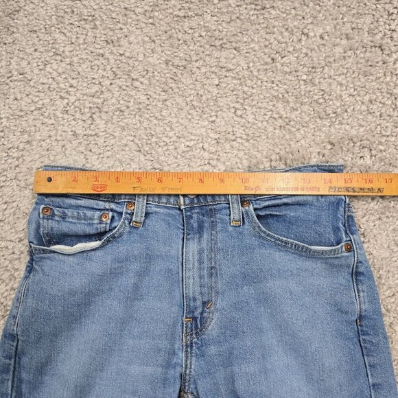 Levi’s 512 Jeans Men 31×32 (Fits 29×29.5) Blue Slim Tapered Fit Light Wash Denim - Picture 9 of 13